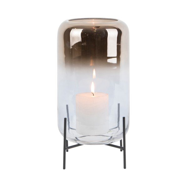 Vaso in vetro bianco/marrone Fade - PT LIVING-image-1