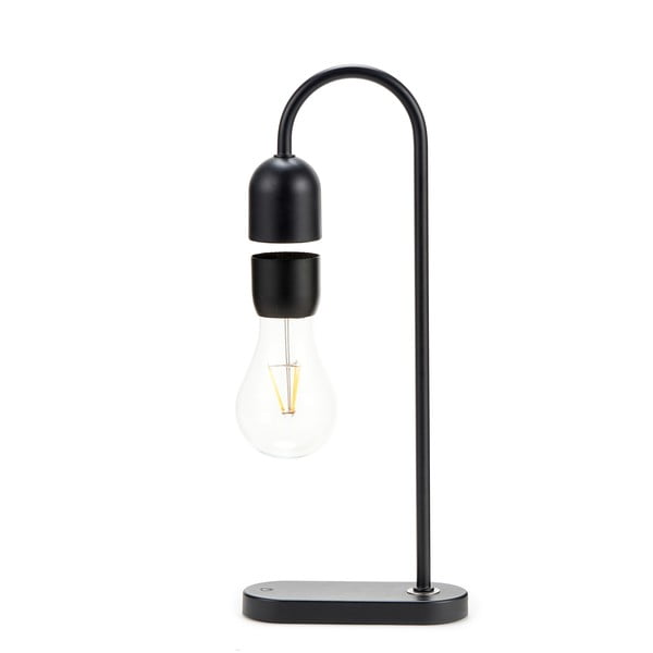 Lampada da tavolo nera (altezza 36,5 cm) Evaro - Gingko