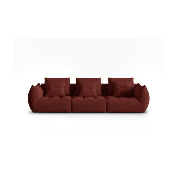 Divano rosso 332 cm Bloom - Micadoni Home