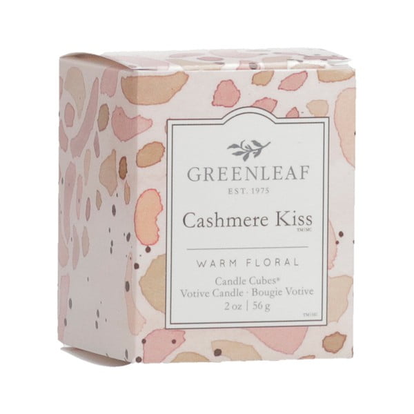 Candela profumata, 15 ore di combustione Cashmere Kiss - Greenleaf