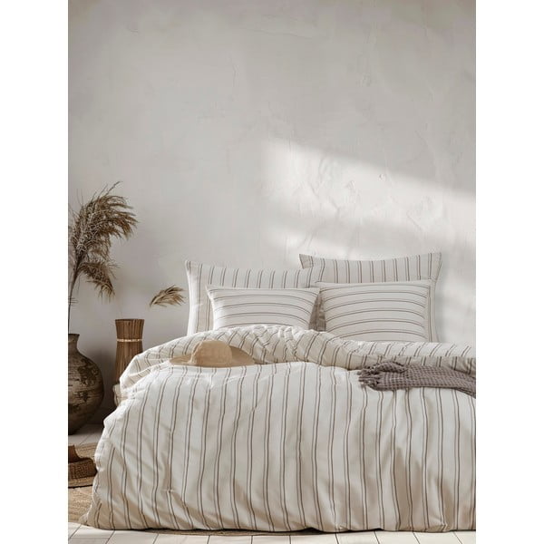 Biancheria da letto beige/color crema per letto matrimoniale 200x200 cm Hamilton – Mijolnir