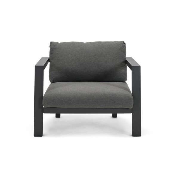 Poltrona da giardino grigio scuro Cubic - Diphano-image-2