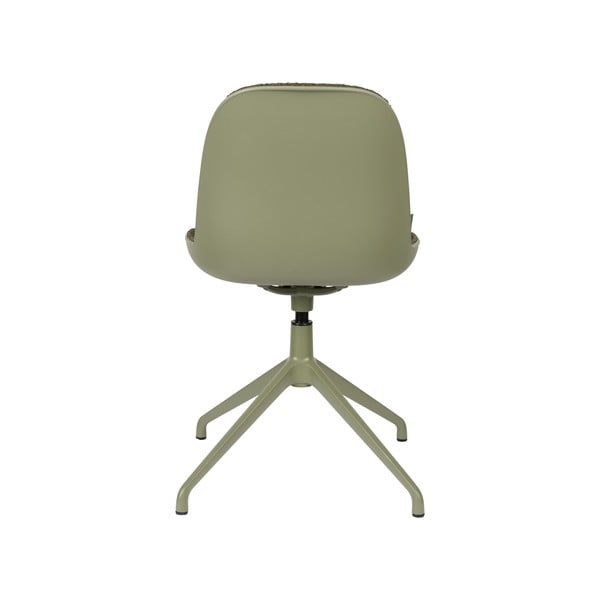 Sedia da ufficio verde in imbottito Albert Kuip – Zuiver-image-4