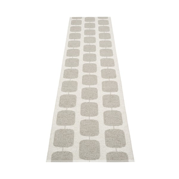 Passatoia da interno/esterno beige 70x300 cm Sten Warm Grey – Pappelina-image-2