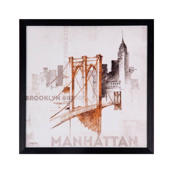 Pittura Manhattan, 40 x 40 cm - sømcasa