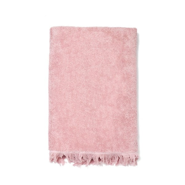 Set di 6 asciugamani rosa e 2 asciugamani da bagno in 100% cotone - Bonami Selection-image-1