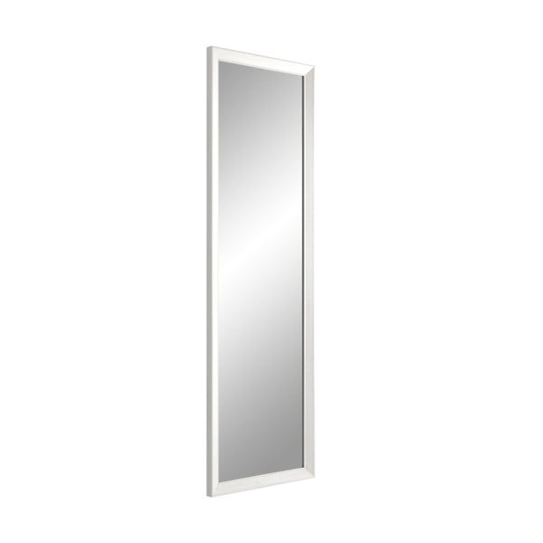 Specchio da parete in legno bianco, 42 x 137 cm Paris - Styler