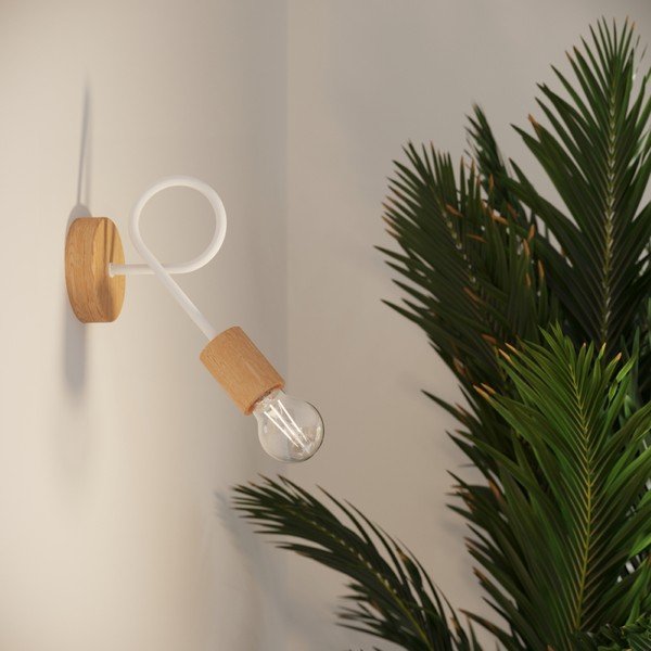 Lampada da parete di colore naturale Tumber – Sollux-image-3
