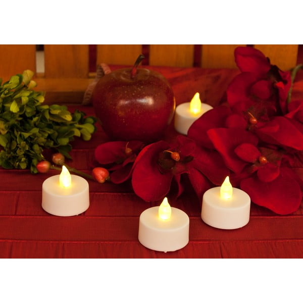 Set di 8 candele a a LED (altezza 4 cm) - Hilight-image-2