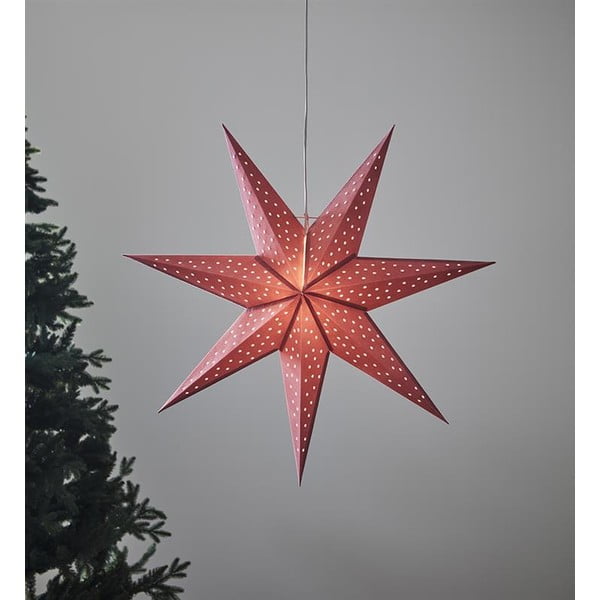 Decorazione luminosa a sospensione rosa, altezza 75 cm Clara - Markslöjd