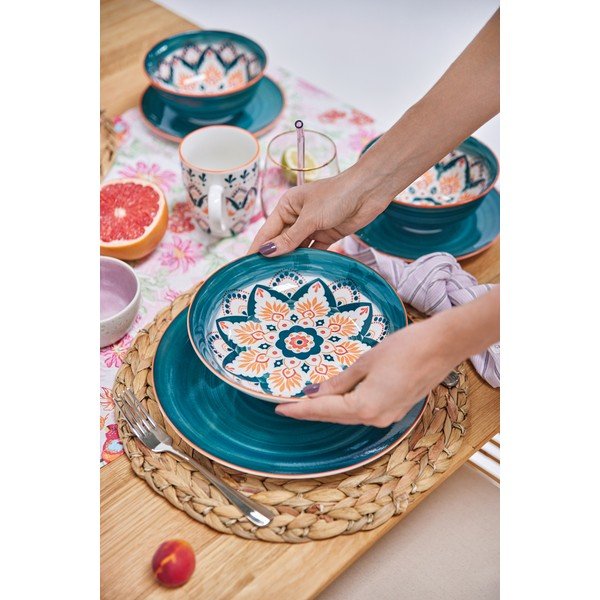 Set di piatti in porcellana da 20 pezzi Hestia - Bonami Essentials-image-1