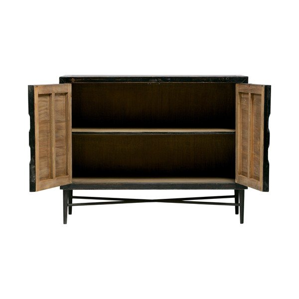 Cassettiera in legno di pino nero Bequest - BePureHome-image-4