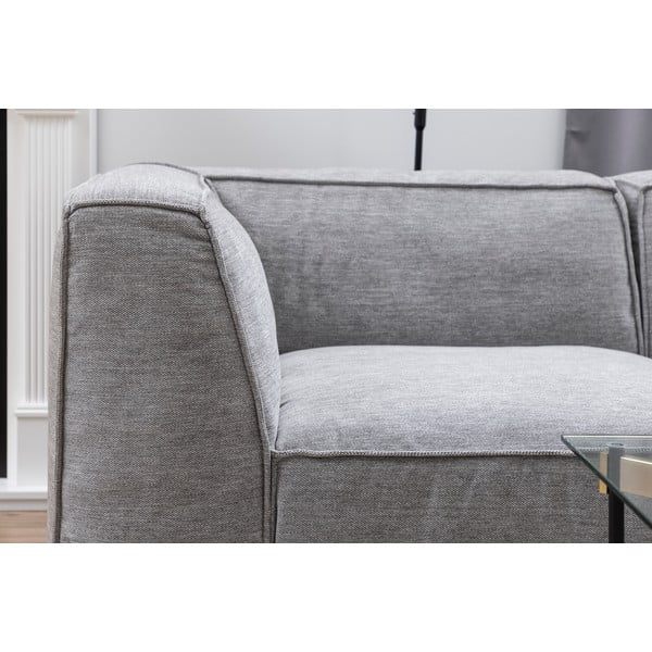 Pouf grigio chiaro Fairfield - Bonami Selection-image-4