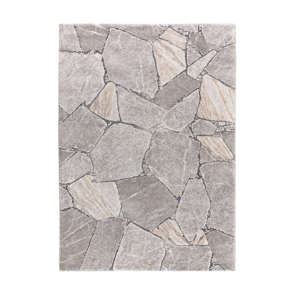 Tappeto grigio 160x230 cm Kivet – Universal-image-4