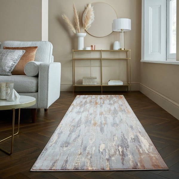 Runner beige 80x300 cm Gleam - Flair Rugs-image-1