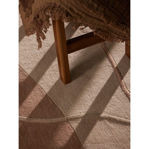 Tappeto rotondo rosa polveroso in lana ø 160 cm Arteo – Villeroy&Boch-image-2