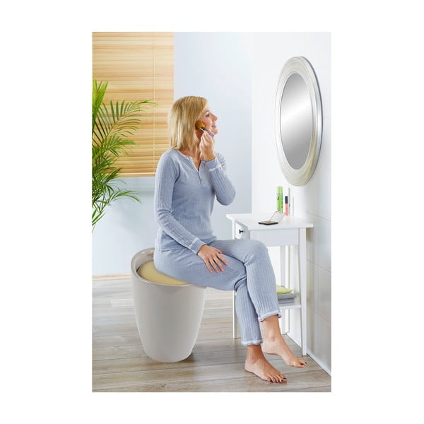 Cesta per il bucato grigio tortora in plastica 20 l Candy – Wenko-image-2