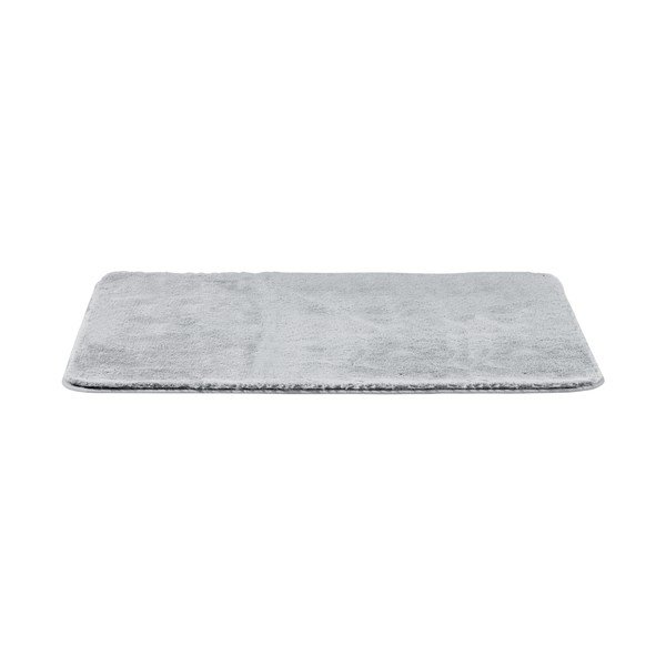 Tappetino da bagno in tessuto grigio chiaro 50x80 cm Saravan - Wenko-image-1
