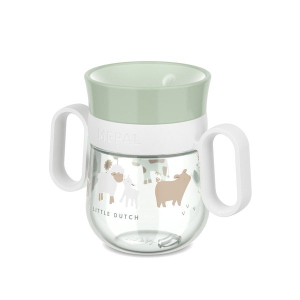 Set da pranzo per bambini in plastica 3 pz Little Farm – Mepal-image-3