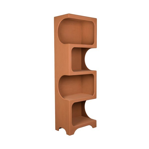 Libreria color terracotta 60x181x37 cm Dundee – Dutchbone-image-2