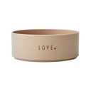 Ciotola beige Mini , ø 11 cm Love - Design Letters
