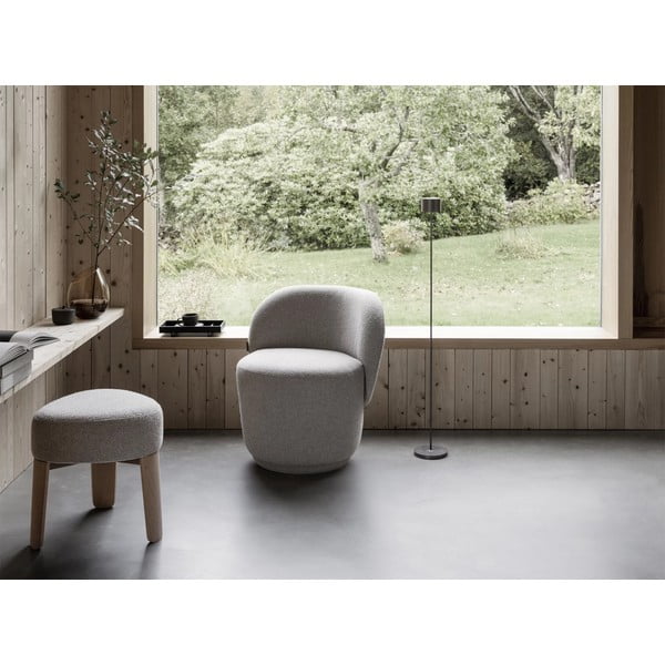 Sgabello beige/naturale Kuon - Blomus-image-1