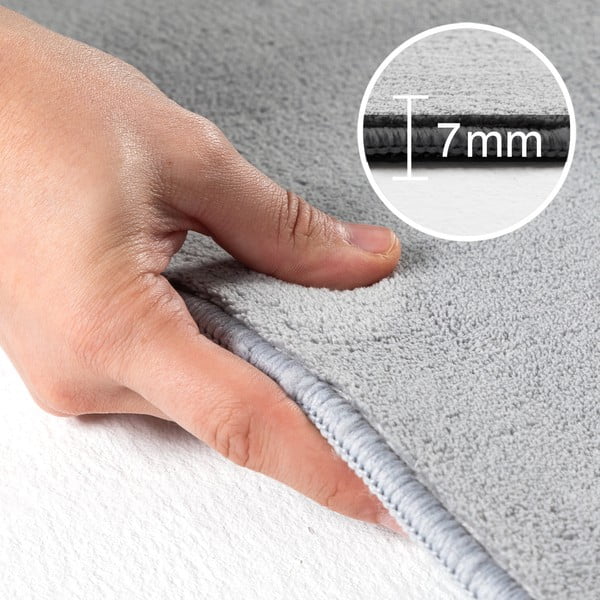 Tappeto lavabile grigio chiaro 60x110 cm Sky - Ayyildiz Carpets-image-2