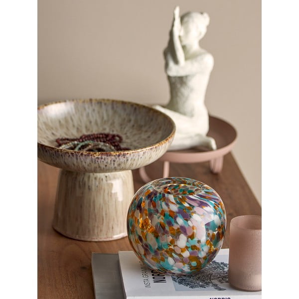 Vassoio decorativo in metallo Kebie - Bloomingville-image-1