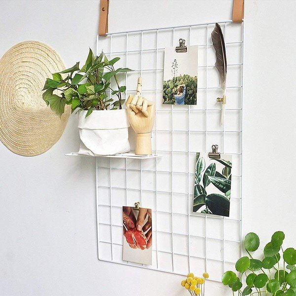 Ripiano aggiuntivo bianco per la lavagna promemoria, lunghezza 24 cm - Evila Originals-image-1