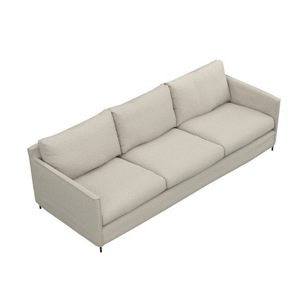 Divano beige 248 cm Petito - Furninova-image-2