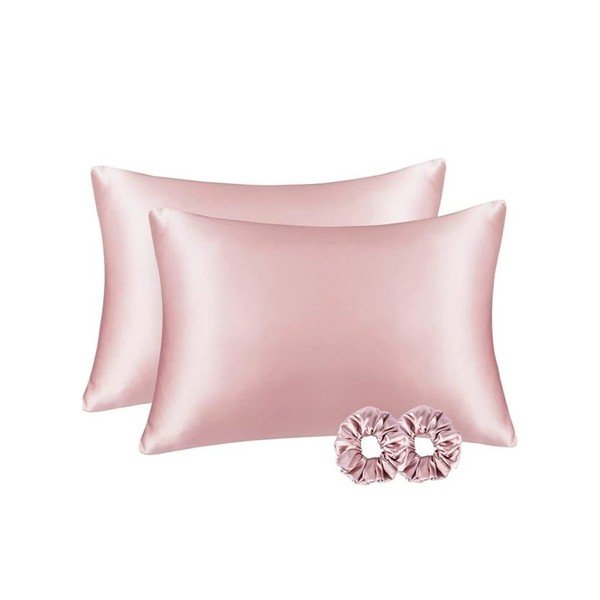 Federe in raso di seta in set da 2 50x70 cm - Mila Home