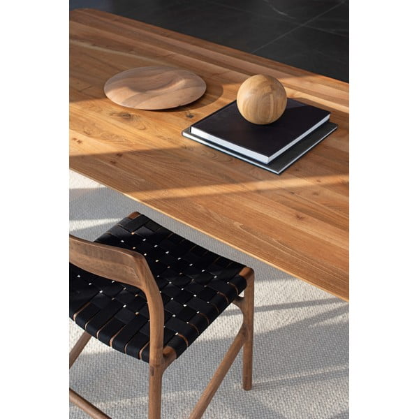 Sedia da pranzo nera/marrone Fawn – Gazzda-image-3