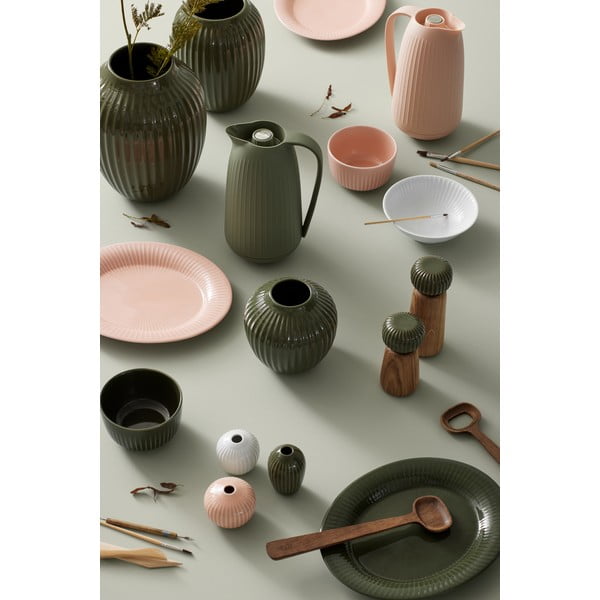 Vaso in gres kaki Hammershøi - Kähler Design-image-4