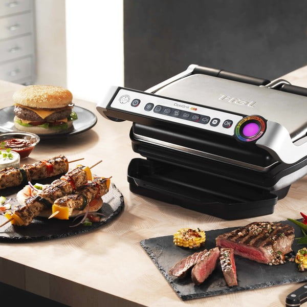 Contatto grill Optigrill+ INOX EE GC712D34 - Tefal-image-1