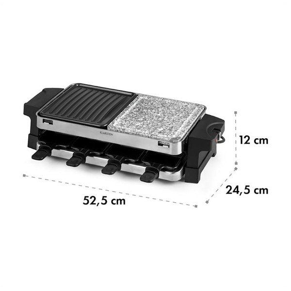 Griglia elettrica per raclette Sirloin - Klarstein-image-2