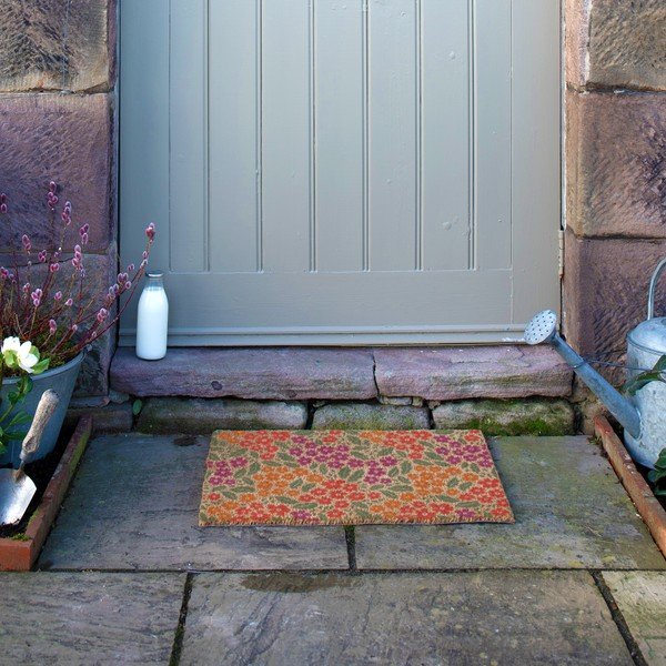 Zerbino in fibre di cocco 40x60 cm Floral – Artsy Doormats-image-4