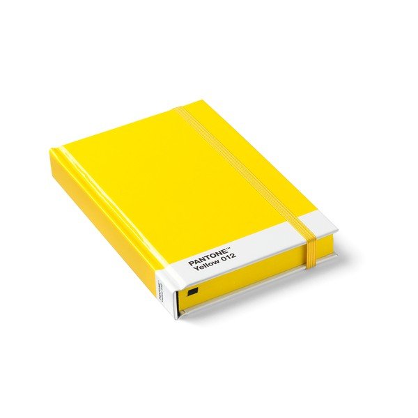 Piccolo quaderno giallo - Pantone