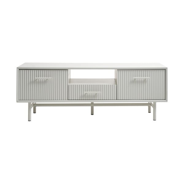 Mobile TV grigio 140x50x45 cm Palma – Unique Furniture