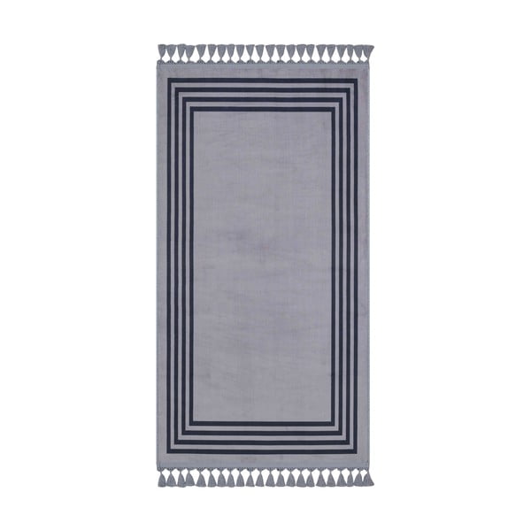 Tappeto lavabile grigio 180x120 cm - Vitaus