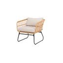 Set di 2 sedie da giardino in rattan artificiale Vistdal - Bonami Essentials
