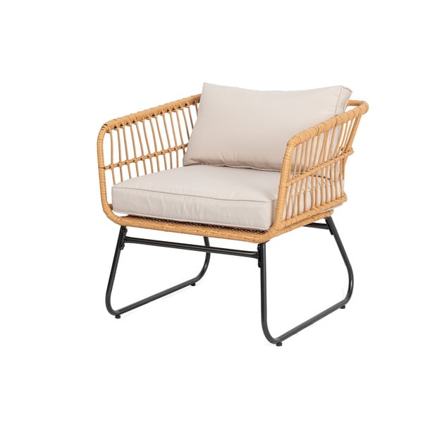 Set di 2 sedie da giardino in rattan artificiale Vistdal - Bonami Essentials-image-2