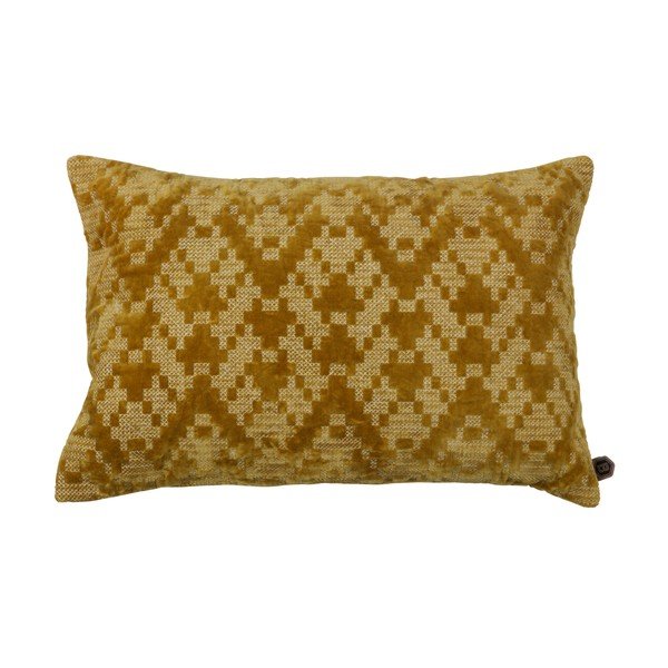 Cuscino in cotone giallo senape , 40 x 60 cm - BePureHome