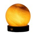 Decorazione luminosa marrone scuro con ricarica USB ø 8 cm Sand Storm – Gingko