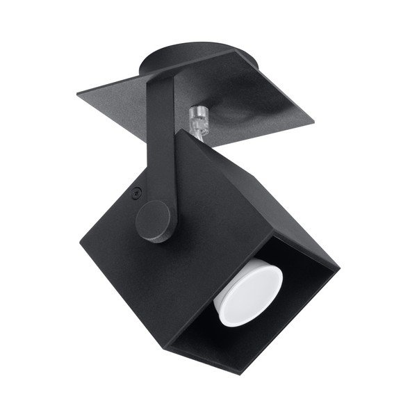 Apparecchio da soffitto nero Noe Uno - Sollux-image-1