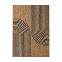 Tappeto da interno/esterno nero/marrone 160x230 cm Mira 1453 – Ayyildiz Carpets