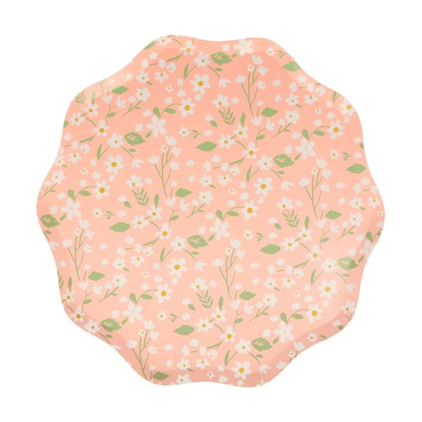 Vassoi di carta monouso in set da 12 Ditsy - Meri Meri-image-3