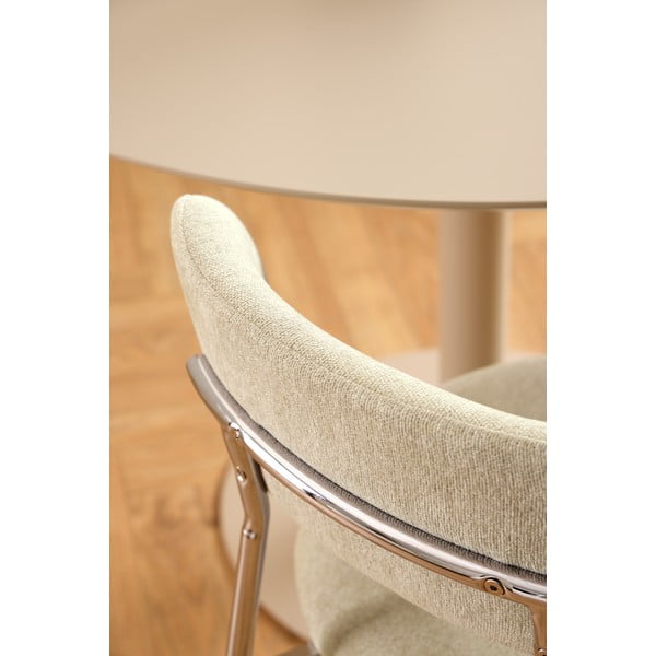 Sedia da pranzo color crema Lyric – Actona-image-4