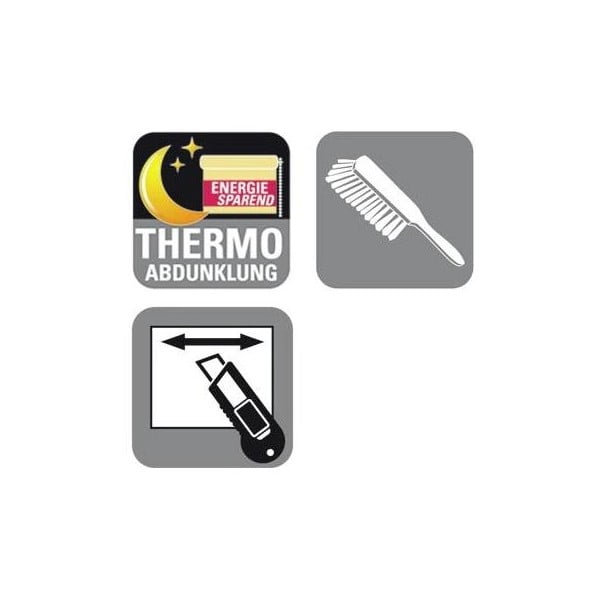 Tenda a pacchetto marrone 72,5x150 cm Mini Termo – Gardinia-image-2