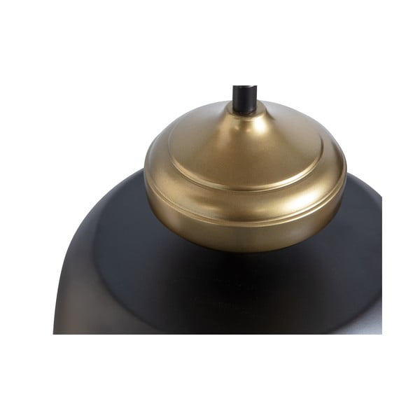 Lampada a sospensione nera con paralume in metallo ø 31 cm Linne - WOOOD-image-3