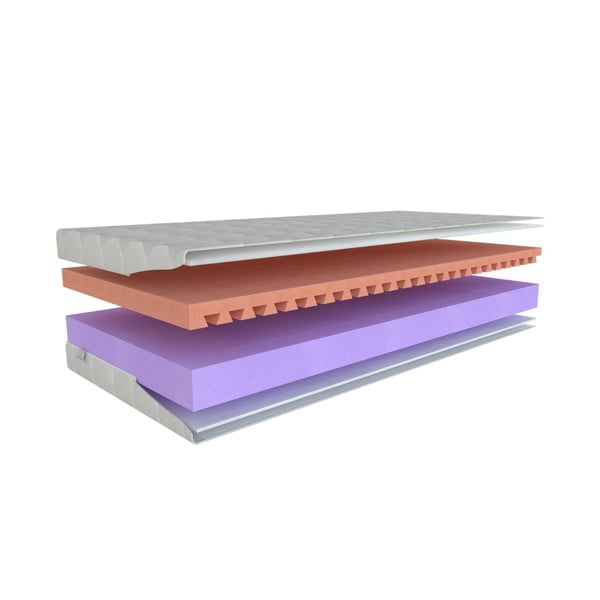 Materasso double-face in schiuma media/morbida per bambini 120x200 cm Junior Relax - Materasso-image-2